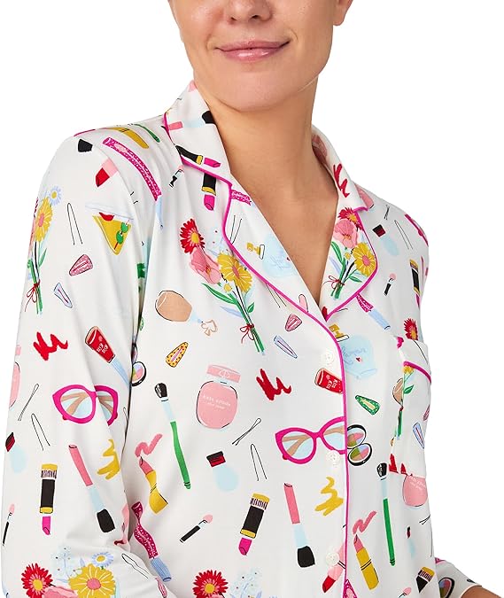 Kate Spade New York Women’s Classic Pajama Set – Timeless Comfort &amp; Style